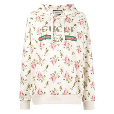 gucci rose print fake logo hoodie|gucci sweatpants fake.